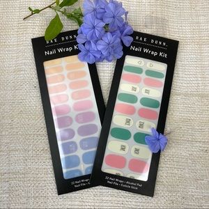 RAE DUNN Nail Wrap Kits.  Bundle of 2.